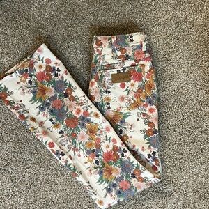 Wrangler floral boot cut jeans